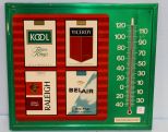 Cigarette Advertising Thermometer 