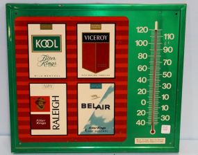 Cigarette Advertising Thermometer 