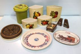Canister Set & Tin Trays