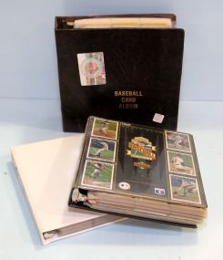 Three Baseball Card Albumbs