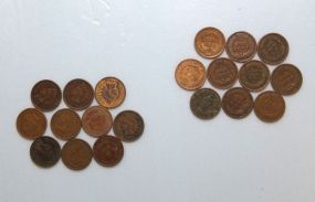 20 Indian Cents