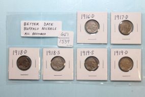 Better Date Buffalo Nickels