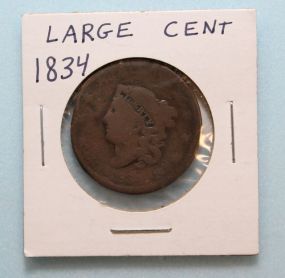 1834 Large Cent