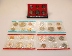 1971 Uncirculated Mint Set, 1972 Uncirculated Mint Set, 1982 United States Proof Set