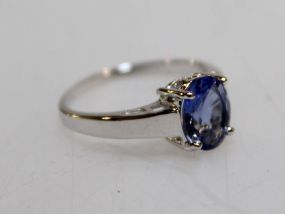 Petite Tanzanite Dinner Ring