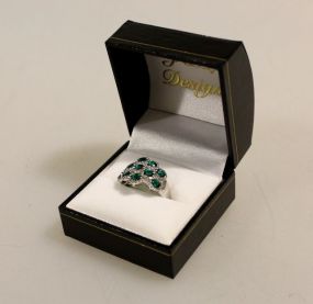 Emerald Evening Ring in Custom Setting