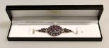 12.88 Ct. Genuine Ruby Estate Bracelet