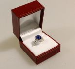 Custom Sapphire Estate Ring