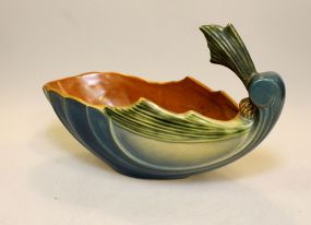 Roseville Pine Cone Boat Dish
