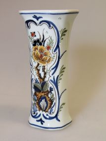 Delft Bud Vase