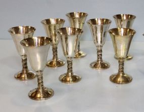 Eight J. Perez Ruiz Goblets