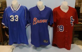 #19 SE Red, White, Blue Shirt, Braves Shirt & #33 Admiral Shirt