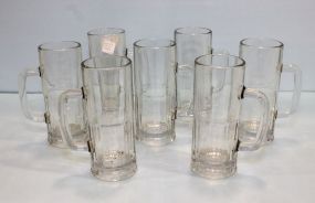 Seven Glass Mugs