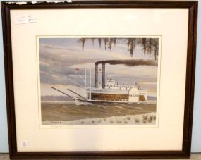 Limited Edition Print of The Natchez by J. Cyphers