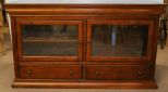 Mahogany Display Cabinet