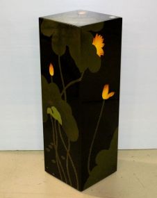 Black Lacquer/Painted Pedestal