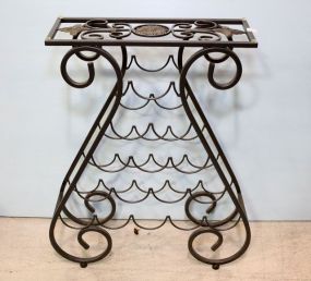 Iron Bottle Rack