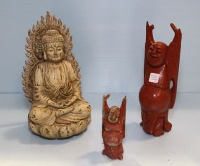 Three Buddha Figures