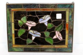 Hanging Stain Glass Window of Calalily