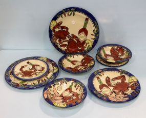 Home Etc. Hand Painted Plates & Bowls