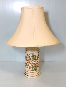 Hand Painted Epothicary Jar Table Lamp