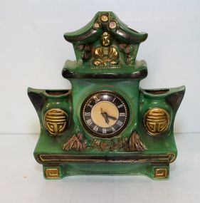 Oriental Ceramic Clock