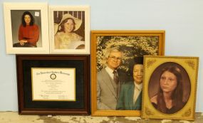 Five Picture Frames