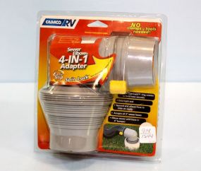 4-in-1 Adapter & Sewer Elbow