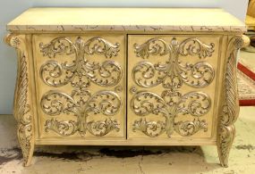 High Style Shabby Chic Commode