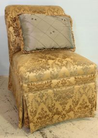 Large Upholstered Boudoir Chair
