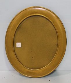 Oval Gold Frame