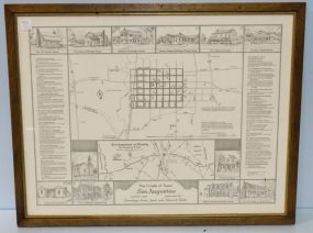 The Cradel Of Texas San Augustine Map