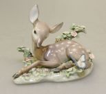 Lladro Figurine of Deer Entitled Baby Deer