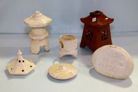 Garden Stoneware Lanterns