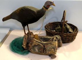 Hunting Clothes & Turkey Decoy