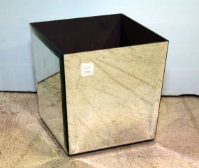 Beveled Glass Planter