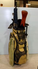 Burton Golf Bag & Clubs