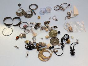 Bag of Jewelry & Ring Box
