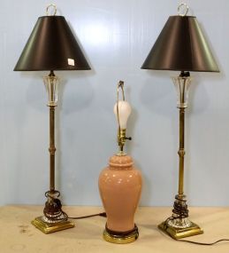 Three Decorative Lamps