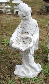 Concrete Maiden Statue