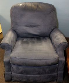 Blue Rocking Recliner