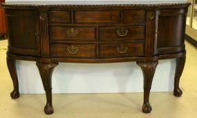 Mahogany Chippendale Sideboard