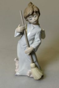 Angelito Barriendo Lladro Figurine