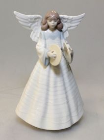 Angelic Cymbalit Lladro Figurine