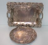 Two Arthur Court Pewter Trays