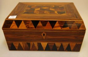 J. Derinck Inlaid 19th Century Box