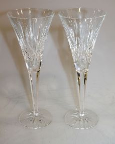 Two Signed Waterford Glasses