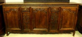 18th Century Walnut Provencal Enfilade From Arles