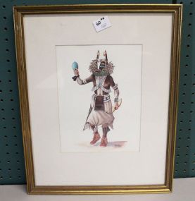 Indian Dancer Print