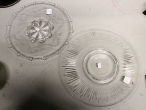 Etched Tray & Round Tray